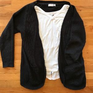 Oversized cardigan